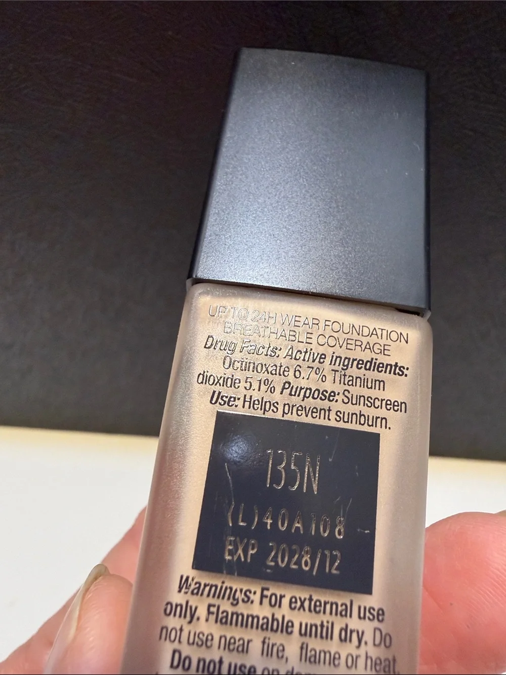 Teint Idole Ultra Wear Foundation - Neutral Beige Shade 135N